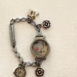Repurposed Vintage Watch Sweetheart Bracelet