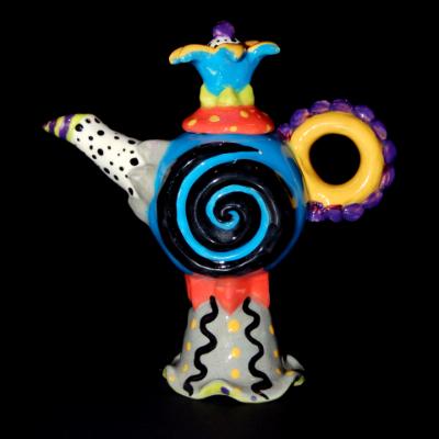 Small Blue Swirl teapot Small Blue Swirl teapot