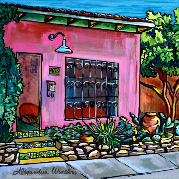 Pink Adobe - SOLD