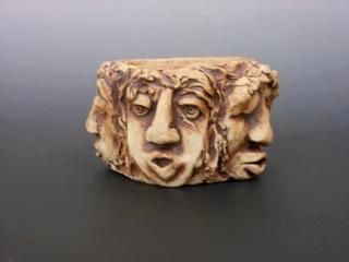 5 Faces Candle Holder