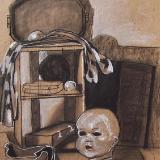 Still Life with Doll's Head