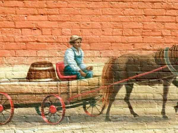 Farmer's Alliance Mural, detail