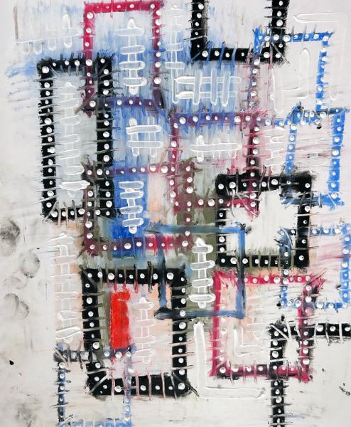 Colorful Squares (sold)