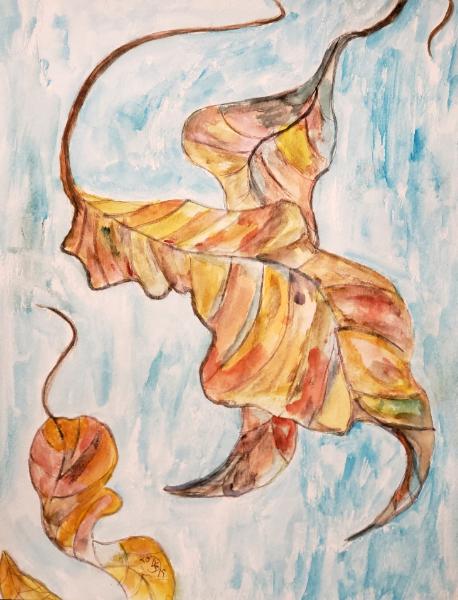 The dance of the midday wind.