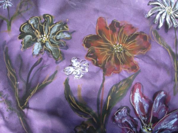 Flowers on Silk