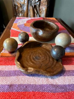 Dorodango and Spiral Plate