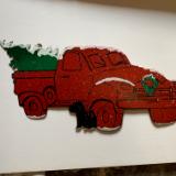 Red Truck Wall Hanging