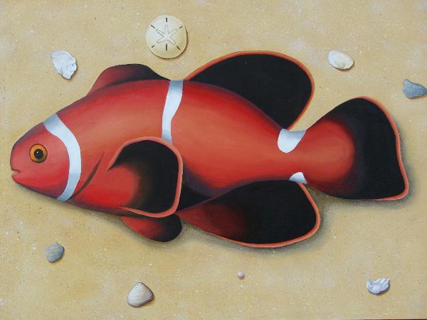 Redfish on the Beach   36 x 48