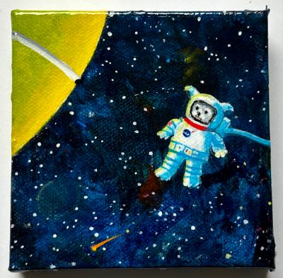 SPACEDOG DISCOVERS PLANET WILSON