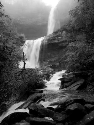 Foggy Kaaterskill Falls (B&W) Foggy Kaaterskill Falls (B&W)