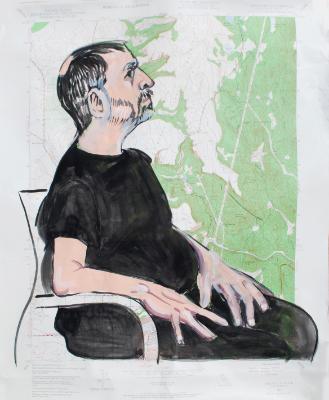 James, Seated Profile