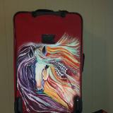 Suitcase art/personalized luggage