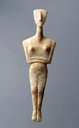 Cycladic figurine Cycladic figurine