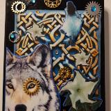 Moon Flower, journal 8x6