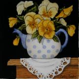 Golden Pansies SOLD