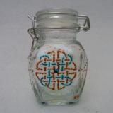 Celtic Knot, Teal and Gold