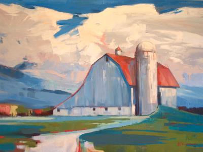 "Her heart grew as big as the barn" "Her heart grew as big as the barn"