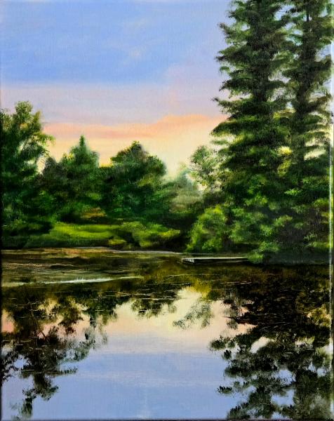 Summer Evening Reflections 
