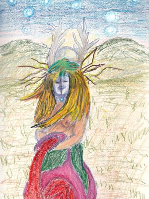 Humming Bird Woman, 2011 Humming Bird Woman, 2011