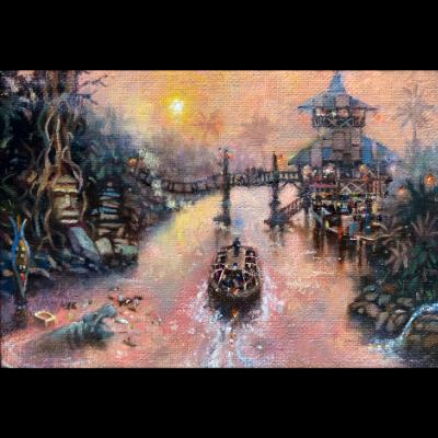 Sunset Mist (study for "Congo Queen") Sunset Mist (study for "Congo Queen")