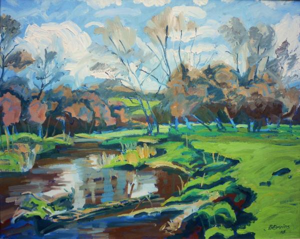 The river Otter in autumn (near Ottery St Mary)