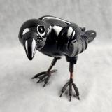 #05082418 free standing crow 6.5''Hx12''L $400