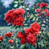 Crimson in the Morning Air