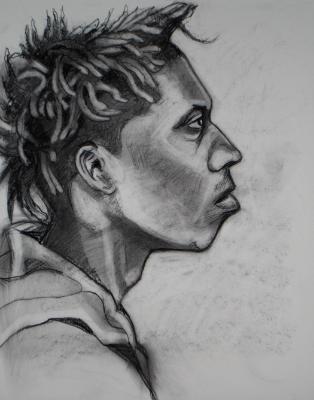 Justin, Charcoal Profile Justin, Charcoal Profile