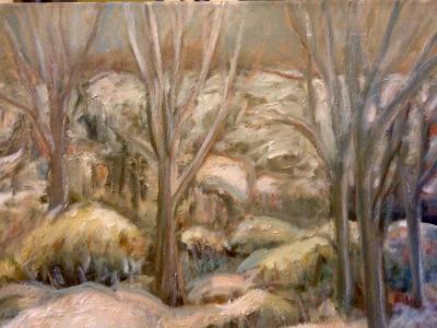WINTER QUARRY OIL 16" x 20" WINTER QUARRY OIL 16" x 20"
