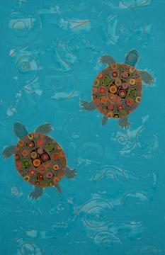 Turtle Drifters (close-up)