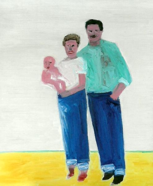 "Self Portrait with Parents"