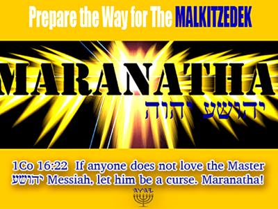 Maranatha-Comr Master, Come! Maranatha-Comr Master, Come!