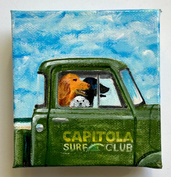 THE CAPITOLA SURF CLUB ON PATROL