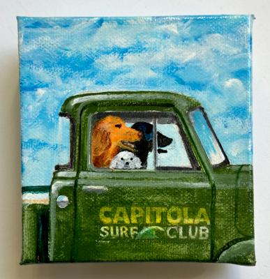 THE CAPITOLA SURF CLUB ON PATROL