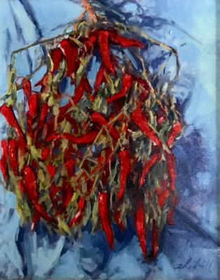 Peppers 16x20" oil Peppers 16x20" oil
