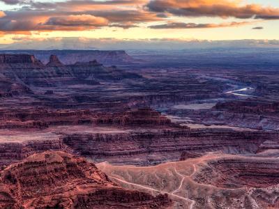 Dead Horse Point Purple Dusk Dead Horse Point Purple Dusk