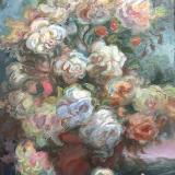 Red Pot of Vincent Roses