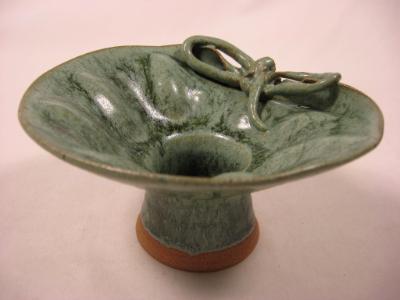 120702.AL Flower Vase with Tied Knot Design 120702.AL Flower Vase with Tied Knot Design