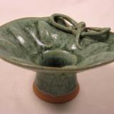 120702.AL Flower Vase with Tied Knot Design