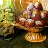 Vintage Memories & Figs ~ Acrylic ~ 12X16