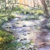 Summer by the Little Creek 11x14