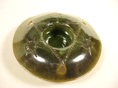 120705.AD Flower Vase with Alien Design 120705.AD Flower Vase with Alien Design