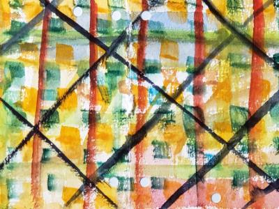A peek through the lattice. A peek through the lattice.