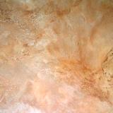 Plaster and crackle finish
