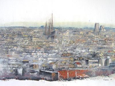 Barcelona panoramic Barcelona panoramic