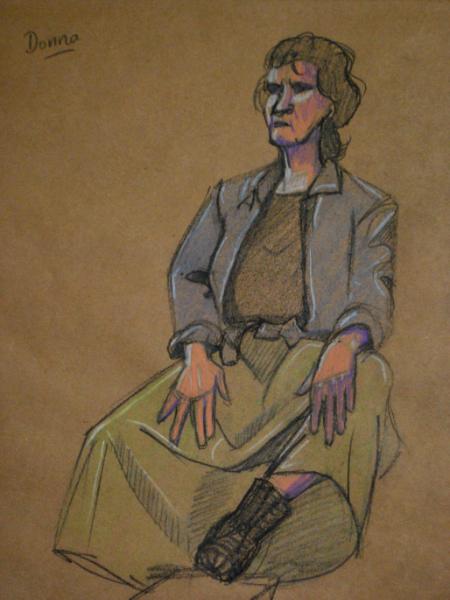 Donna, Seated Pioneer