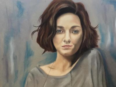 Woman in Gray Woman in Gray