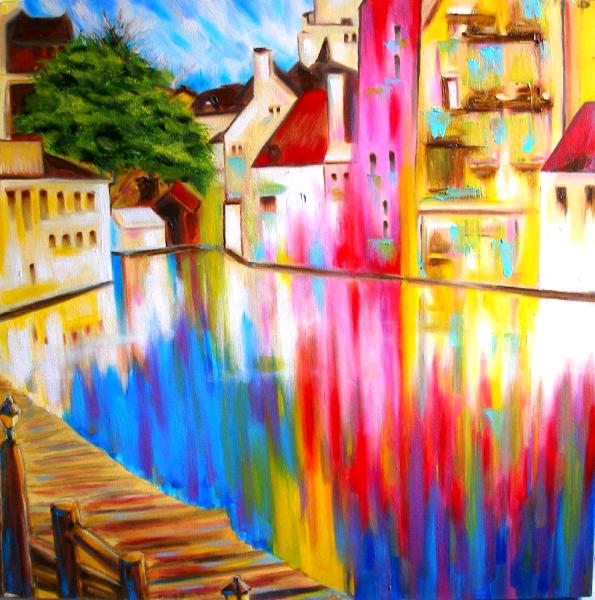 A River Runs Through Treviso, Italy