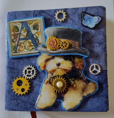 Mini Puppy Journal, blank Mini Puppy Journal, blank