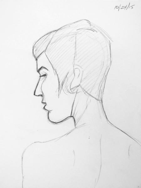 Woman with Short hair